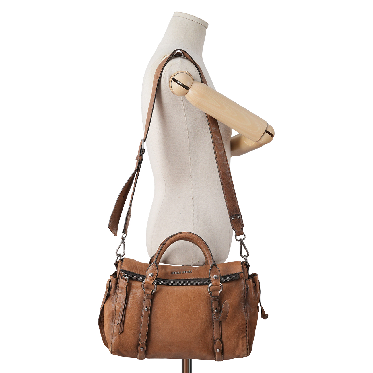 MIU MIU(USED)미우미우 RN1001 토트겸 숄더백